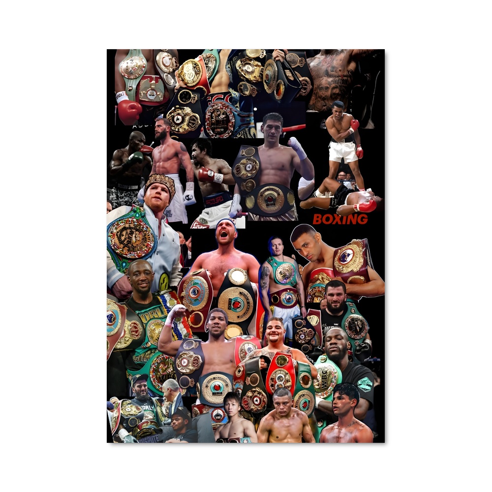 Poster Visages de Guerriers